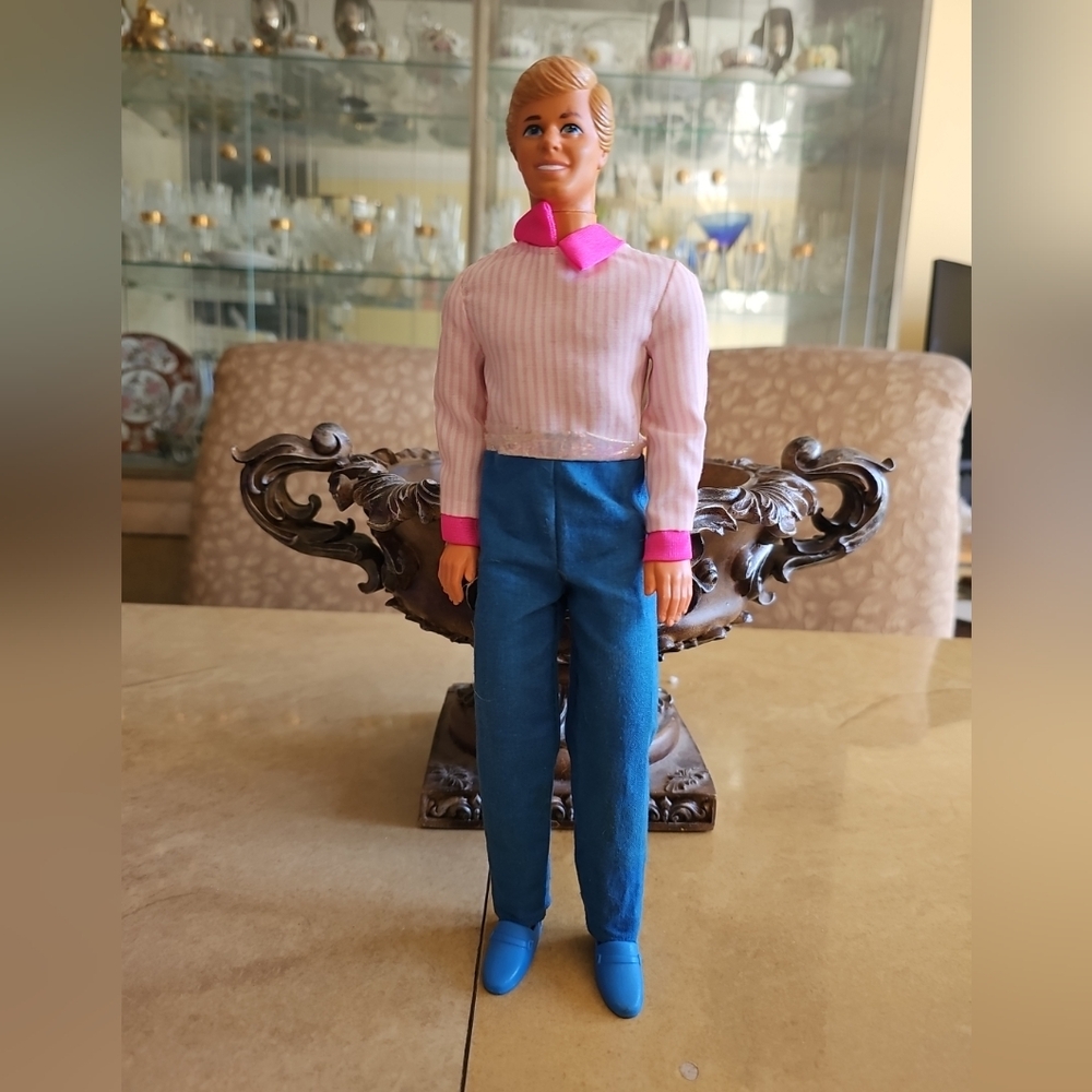 Vintage Mattel Ken Barbie‎ Doll 1989 Dress Complete Kid Toy 12" Inches Tall